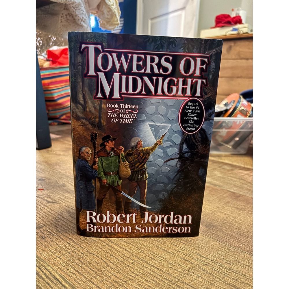 Towers of Midnight Wheel of Time Book 13 Robert Jordan Brandon Sanderson 1st Ed
